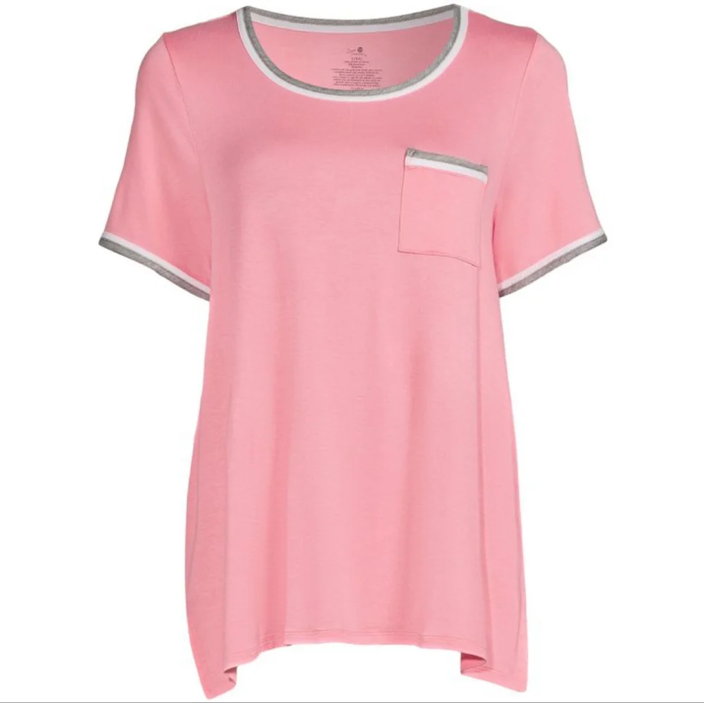 💞SECRET TREASURES KNIT TOP & SHORTS SLEEPWEAR SET - Picture 1 of 7